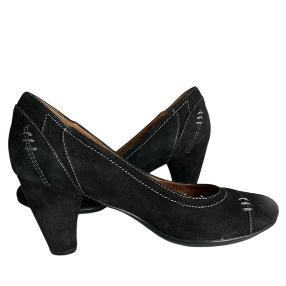 be comfortable Pumps Black Suede - Size 8M - Picture 5 of 10